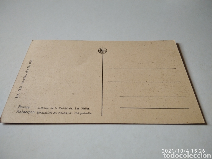 Postales: Postal Amberes Catedral - Foto 2