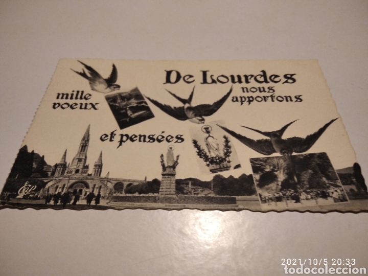 Postales: Postal Lourdes - Foto 1