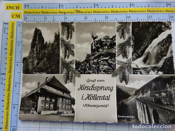 Cartes Postales: POSTAL DE ALEMANIA. SELVA NEGRA, HIRSCHSPRUNG H&Ouml;LLENTAL. 1200