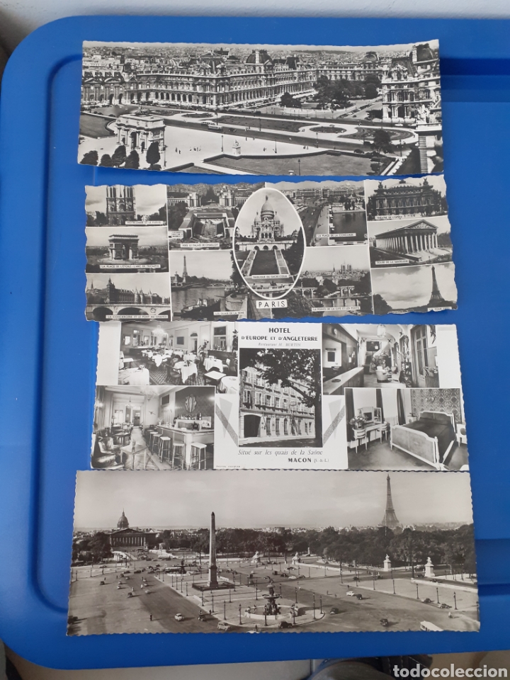 Postales: Postales antiguas de Par&iacute;s - Foto 1