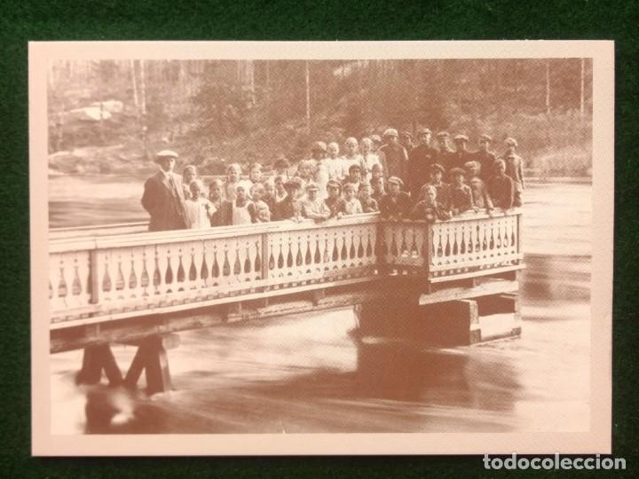 Postcards: POSTAL 1990 ANTIGUA CIUDAD DE JUANKOSKI STROMSDAL - FINLANDIA - PUENTE