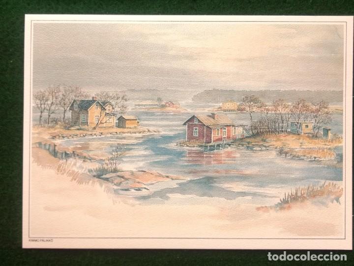 Postcards: POSTAL 1990 CIUDADES DE FINLANDIA - ARQUITECTURA- EDIFICIOS - PAISAJES
