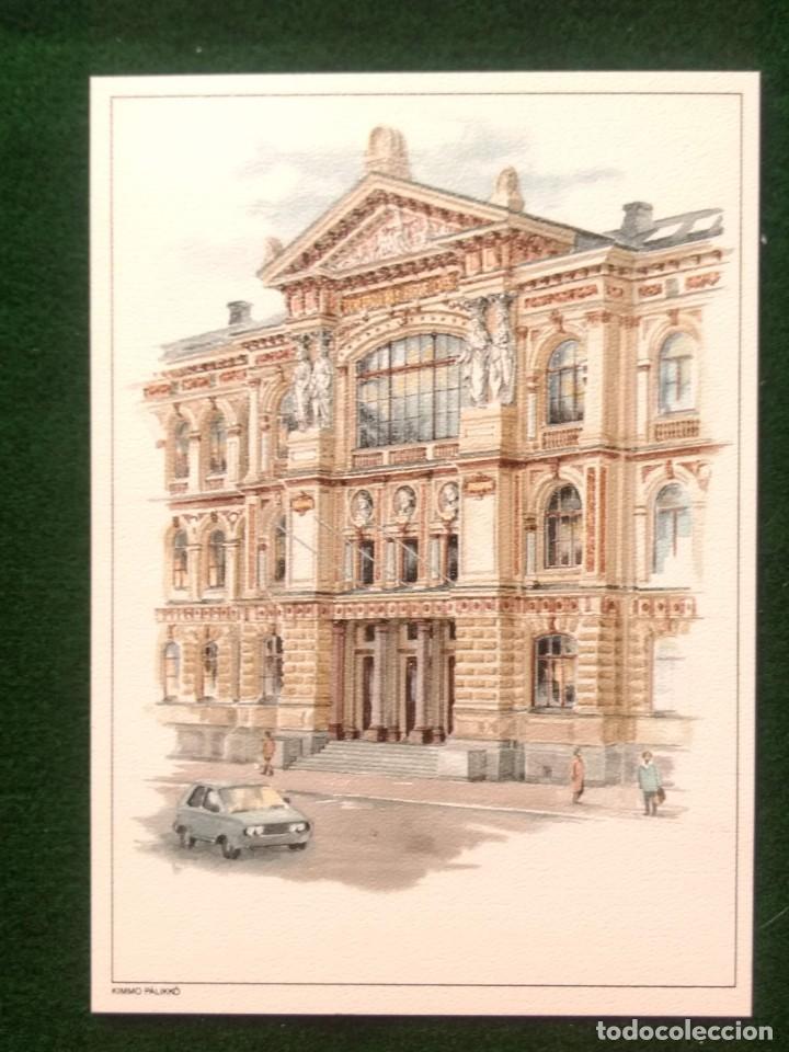 Postales: POSTAL 1990 CIUDADES DE FINLANDIA - ARQUITECTURA- EDIFICIOS - PAISAJES - KIMMO PALIKKO