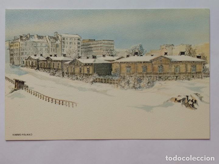Postales: POSTAL CIUDADES DE FINLANDIA - ARQUITECTURA- EDIFICIOS - PAISAJES - KIMMO PALIKKO