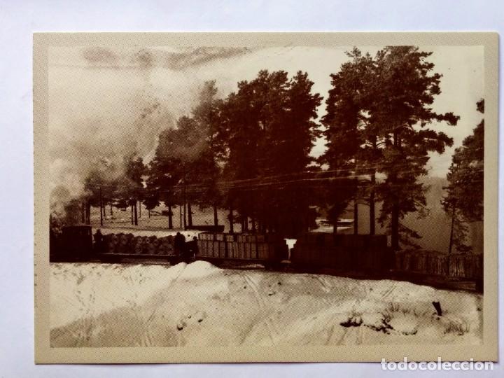 Postales: POSTAL CIRCULADA 1990 ANTIGUA CIUDAD DE JUANKOSKI STROMSDAL - FINLANDIA - TREN LOCOMOTORA