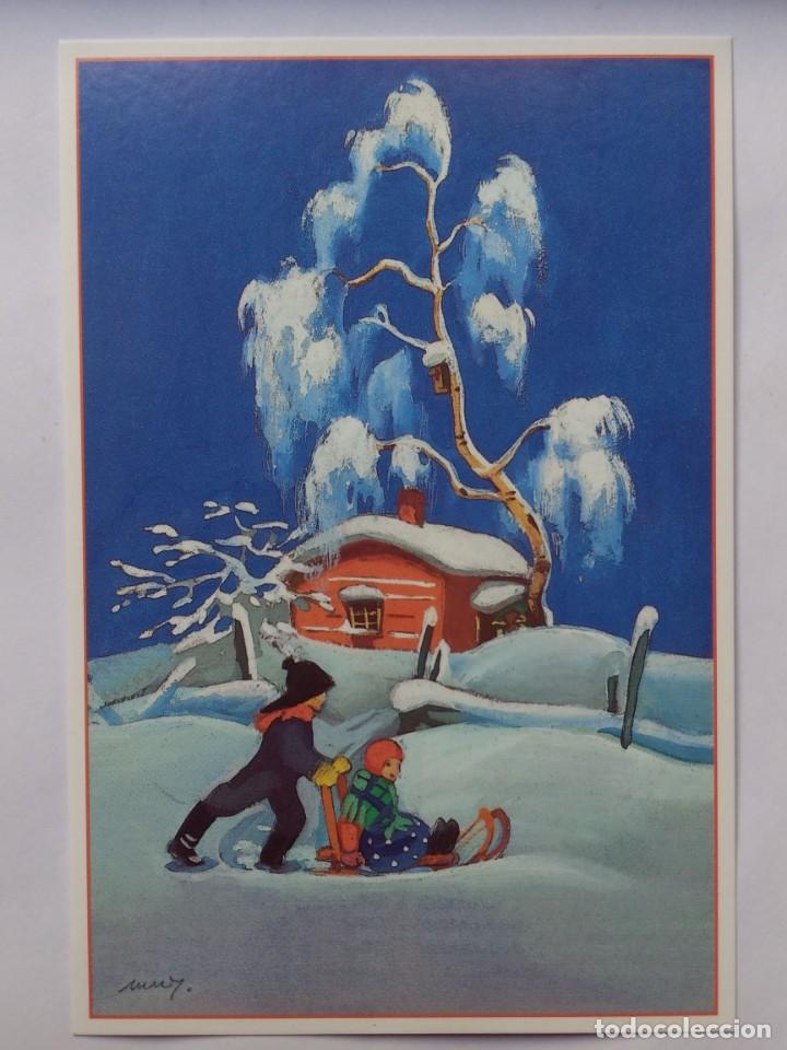 Postcards: POSTAL NAVIDE&Ntilde;A 1992 FINLANDIA - NAVIDAD