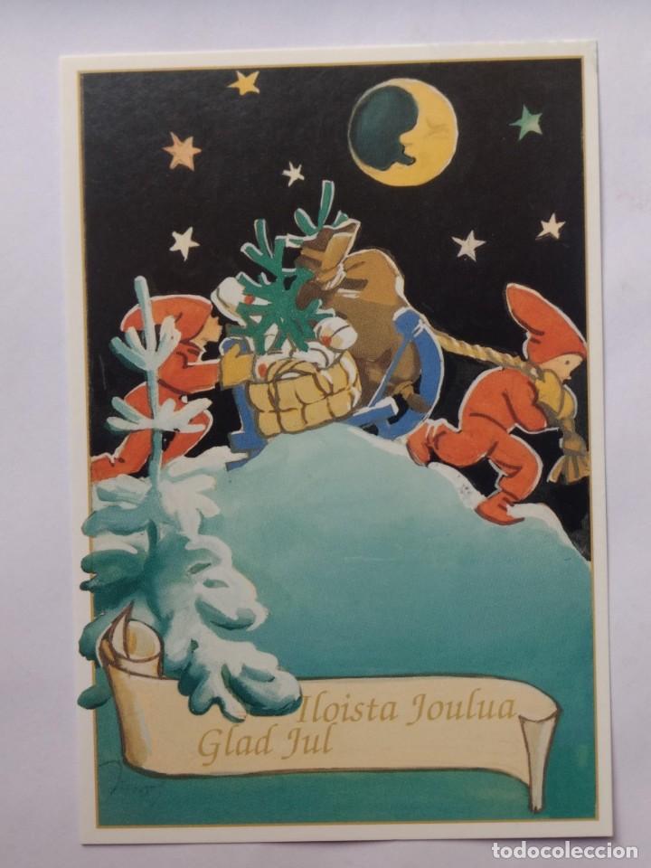 Postais: POSTAL NAVIDE&Ntilde;A 1986 FINLANDIA - NAVIDAD