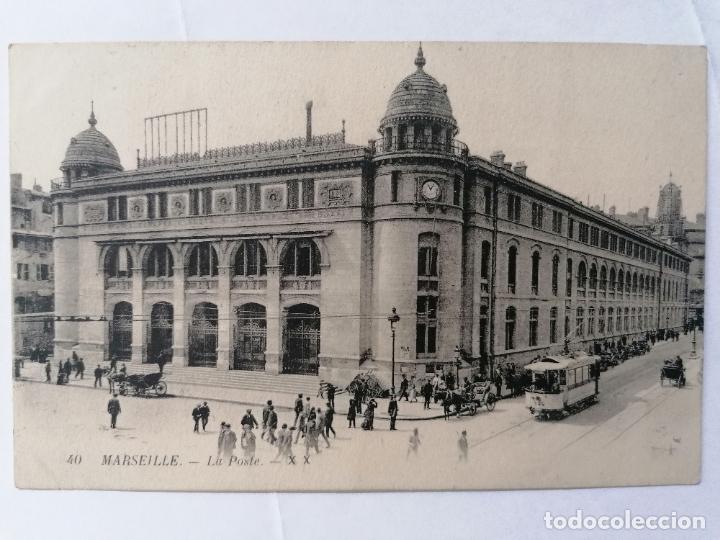 Postales: POSTAL MARSEILLE, LA POSTE, A&Ntilde;O 1927 - Foto 1