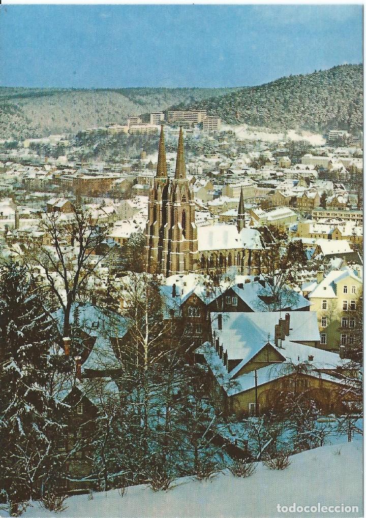 Postales: ALEMANIA. MARBURGO. IGLESIA DE SANTA ISABEL. TARJETA POSTAL. NUEVA. SIN CIRCULAR.