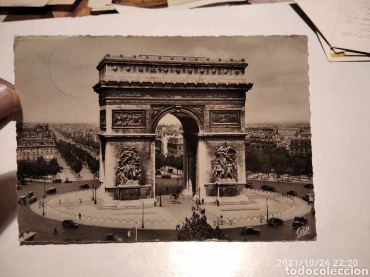 Postales: Postal Par&iacute;s Arco del triunfo - Foto 1