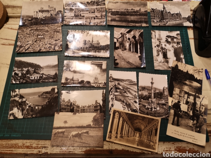 Postales: Postales Francia 50's