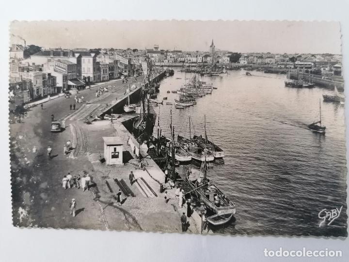 Postales: POSTAL LES SABLES-D'OLONNE, EL PUERTO