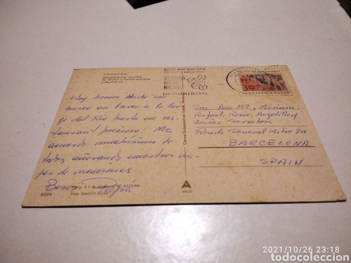 Postales: Postal Hamburg - Foto 2