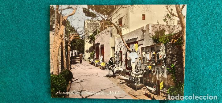 Postales: POSTAL CAPRI - STRADA PER SAN MICHELE - Foto 1