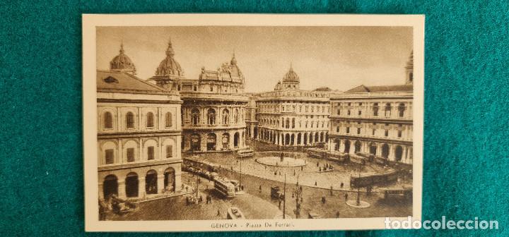 Postales: POSTAL GENOVA - PIAZZA DE FERRARI - Foto 1