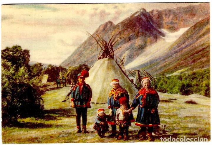 Postales: Noruega - Troms - Lyngseidet - Foto Normann - Serie 107 - Ed. Normanns Kunstforlag - 148x105mm