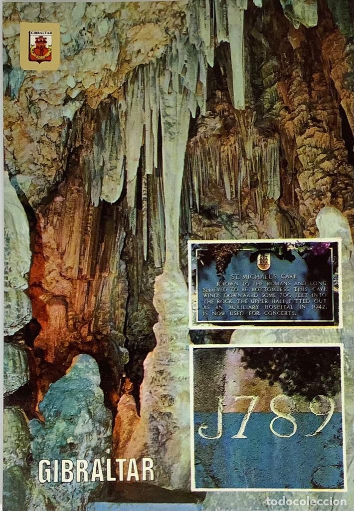 Postales: GIBRALTAR, Golden Shield. Sin circular. - Foto 1
