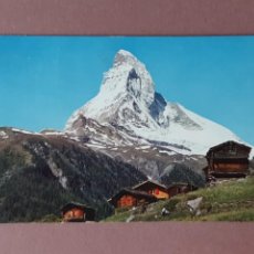 Postales: POSTAL 930 JAEGER. LE CERVIN. MATTERHORN. SWITZERLAND. SUIZA. CIRCULADA 1972.