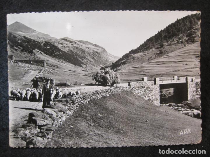 Postales: ANDORRA-SOLDEU-VALL D'INCLES-CIRCULADA CON SELLOS-POSTAL ANTIGUA-(85.617)