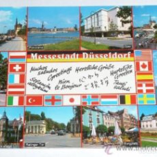 Postales: POSTAL DÜSSELDORF ALEMANIA MESSESTADT DUSSELDORF SCHONING VERLAG. Lote 299061088