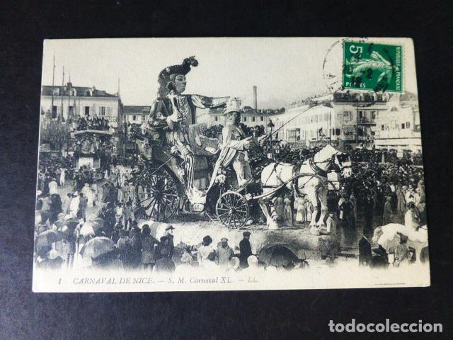 Postales: CARNAVAL DE NIZA FRANCIA POSTAL - Foto 1