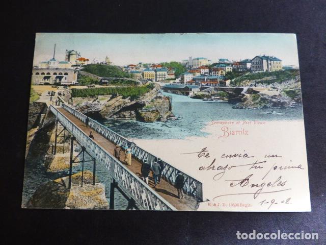 Postales: BIARRITZ FRANCIA POSTAL - Foto 1