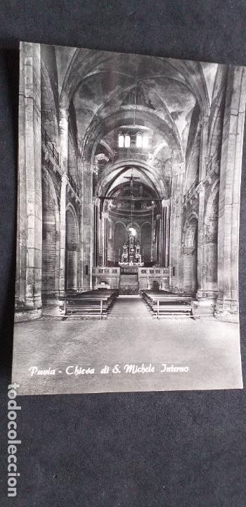Postcards: EUROPA-DF2-PAVIA-CHIESA DI S.MICHELE INTERNO