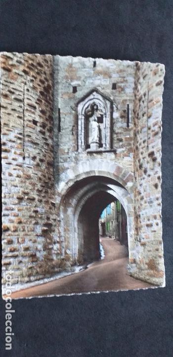 Postcards: EUROPA-DF2-CARCASSONNE-LA PORTE NARBONNAISE ET LA VIERGE