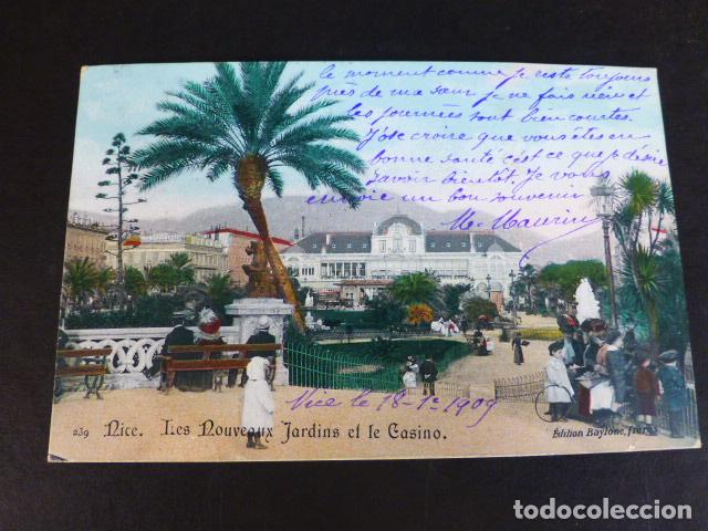 Postales: NIZA NICE FRANCIA POSTAL - Foto 1
