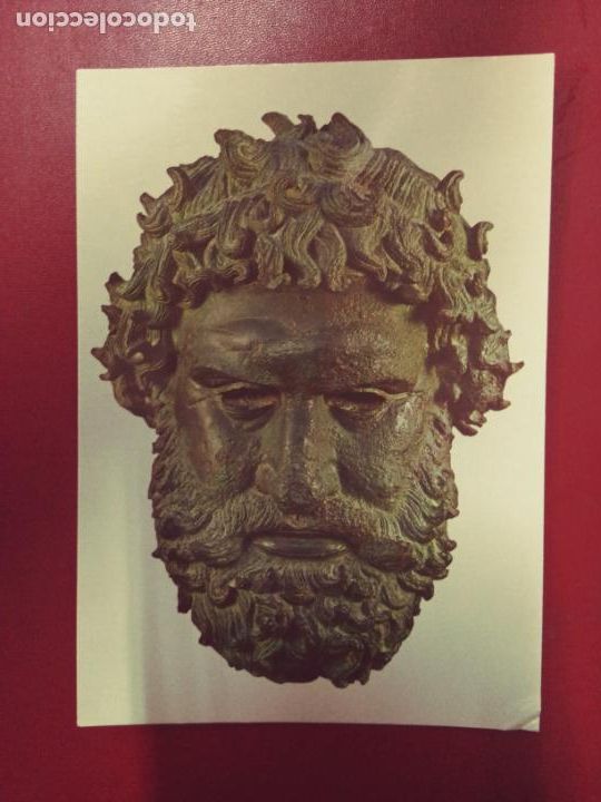 Postales: Postal Museo Nacional de Atenas. Portrait of a pugilist from Olympia (sin circular)