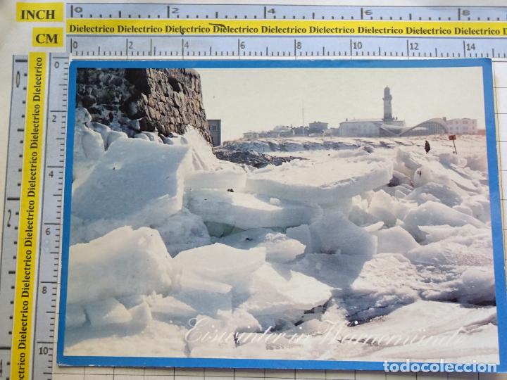 Cartoline: POSTAL DE ALEMANIA. FARO DE WARNEM&Uuml;NDE ENTRE HIELO. 2795