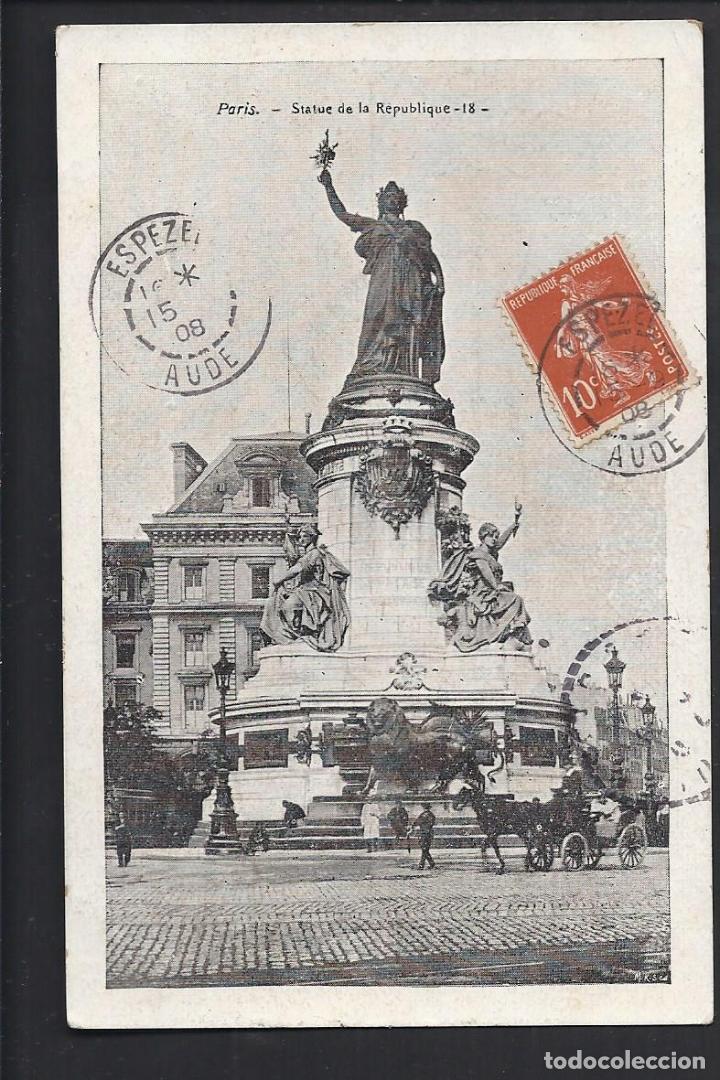 Postales: Postal antigua de Paris . - Foto 1