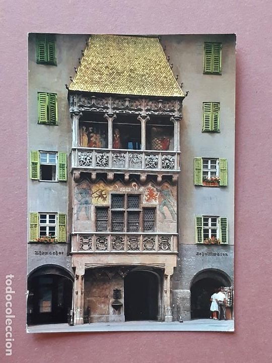 Postkarten: POSTAL 1860 STEMPFLE. GOLDENES DACHL. INNSBRUCK. AUSTRIA. SIN CIRCULAR.