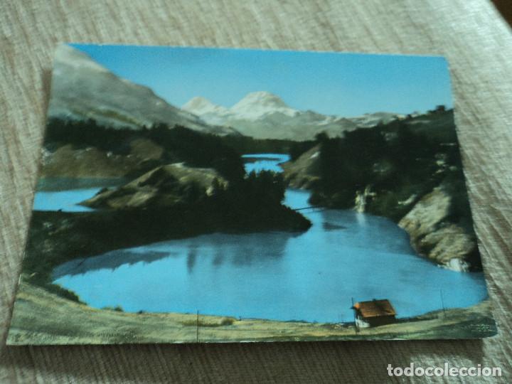 Postales: LAC DE MONTSALVENS ET MOLESON, CIRCULADA 1966