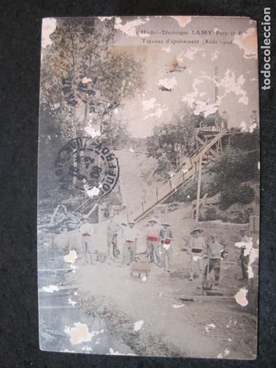 Postales: USINE HYDRO ELECTRIQUE LAMY PERE & FILS-POSTAL ANTIGUA-(86.475)
