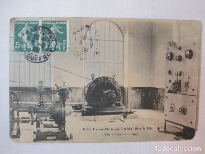 Postales: USINE HYDRO ELECTRIQUE LAMY PERE & FILS-POSTAL ANTIGUA-(86.569)