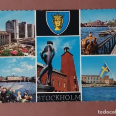 Postales: POSTAL 130/97 GT GRAKO. STOCKHOLM. ESTOCOLMO. SUECIA. CIRCULADA 1968.