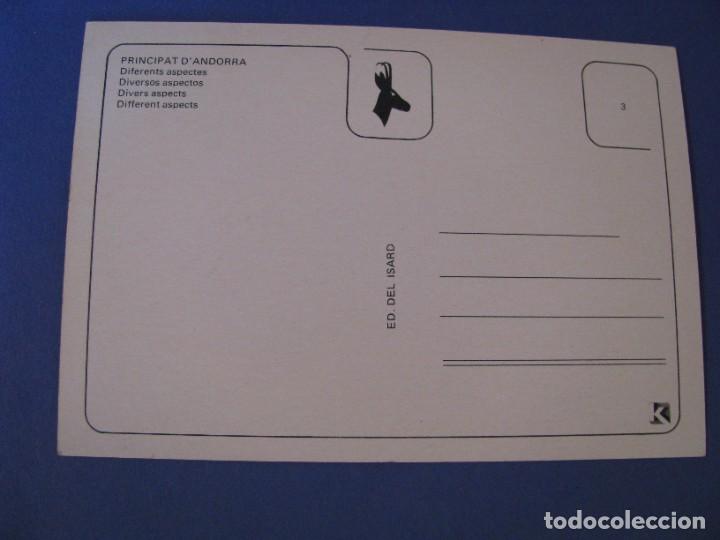 Postales: POSTAL DE ANDORRA. ED. DEL ISARD. - Foto 2