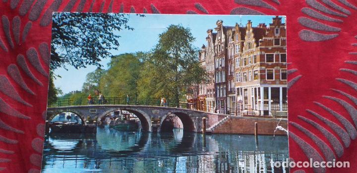 Postales: NEDERLAND-HOLANDA-V53-CIRCULADA-HOLLAND-AMSTERDAM