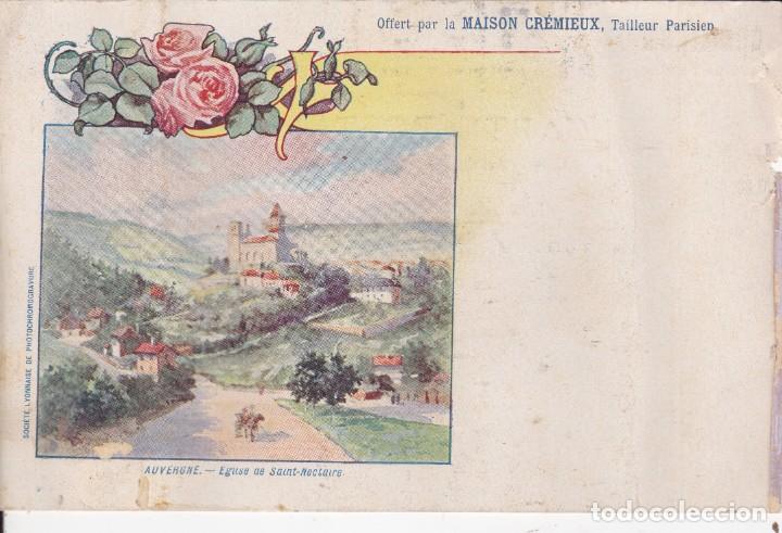 Postales: postal de Francia la Maison Cr&eacute;mieux Tailleur Parisien Auvergne Eguse Saint-Nectaire (sin circular)