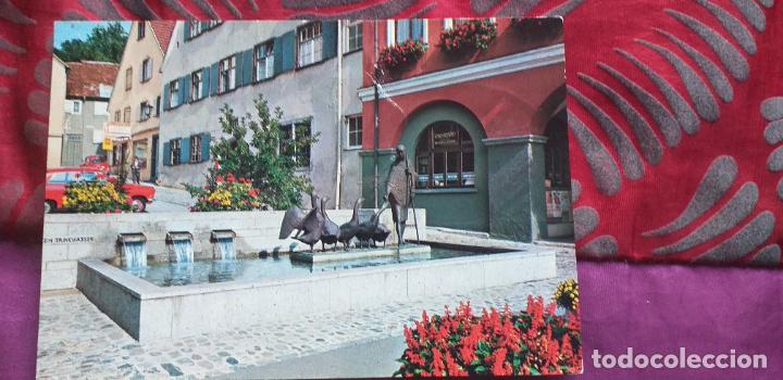 Postkarten: ALEMANIA-V53-NO ESCRITA-LEUTKIRCH IM ALLGAU,GANSELIESELBRUNNEN