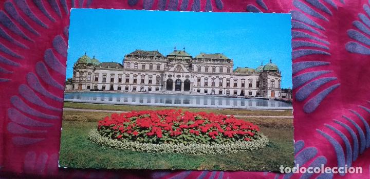 Postais: AUSTRIA-V53-ESCRITA-VIENA-BELVEDERE