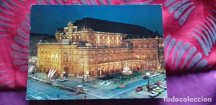 Postais: AUSTRIA-V53-ESCRITA-VIENA-TEATRO DE LA OPERA