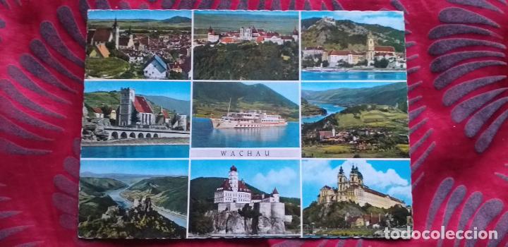Postkarten: AUSTRIA-V53-ESCRITA-WACHAU