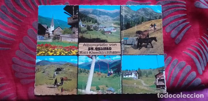 Postkarten: AUSTRIA-V53-ESCRITA-ST.OSWALD