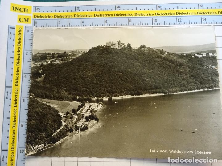 Postais: ANTIGUA POSTAL DE ALEMANIA. HOTEL UND CAFE STRANDBAD WALDBECK AM EDERSEE. 2239