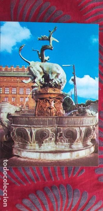 Postkarten: DINAMARCA-V53-NO ESCRITA-COPENHAGUE-LA FUENTE DEL DRAGON.