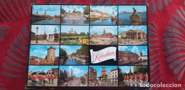 Postkarten: DINAMARCA-V53-ESCRITA-COPENHAGUE..
