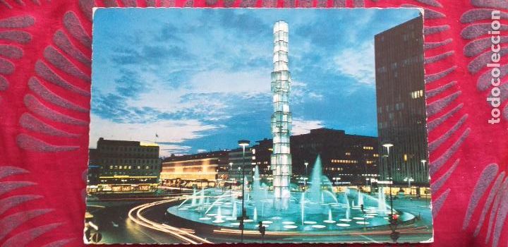 Postais: SUECIA-V53-NO ESCRITA-ESTOCOLMO-STOCKHOLM-THE WORLDS LARGEST...