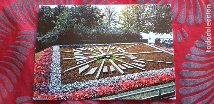 Postales: SUIZA-V53-NO ESCRITA-LAUSANNE-OUCHY RELOJ DE FLORES